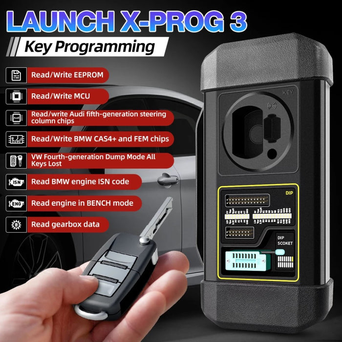 Launch X-PROG3 Advanced Immobilizer & Key Programmer